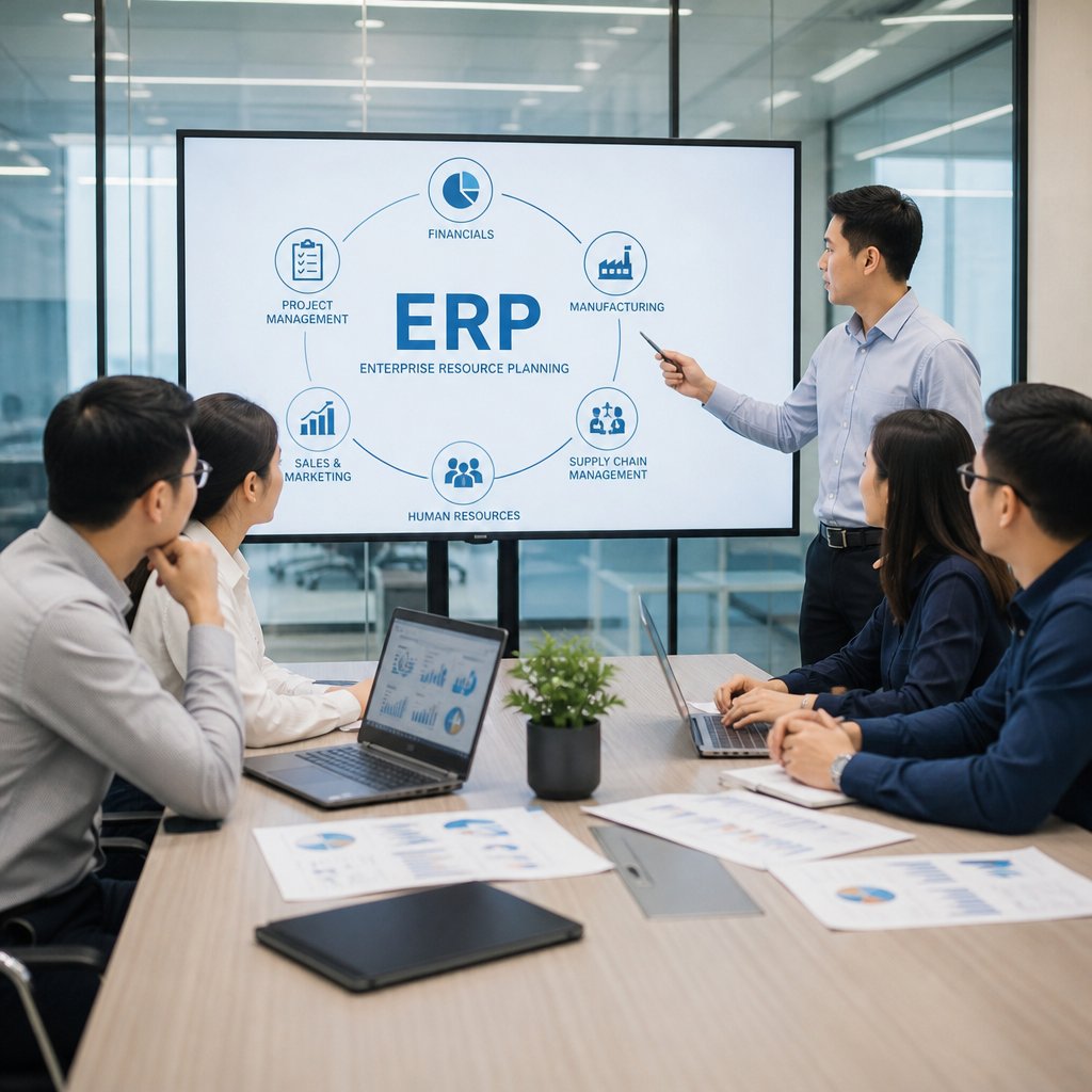 Hệ thống erp trong doanh nghiệp tiêu chí đánh giá và lựa chọn