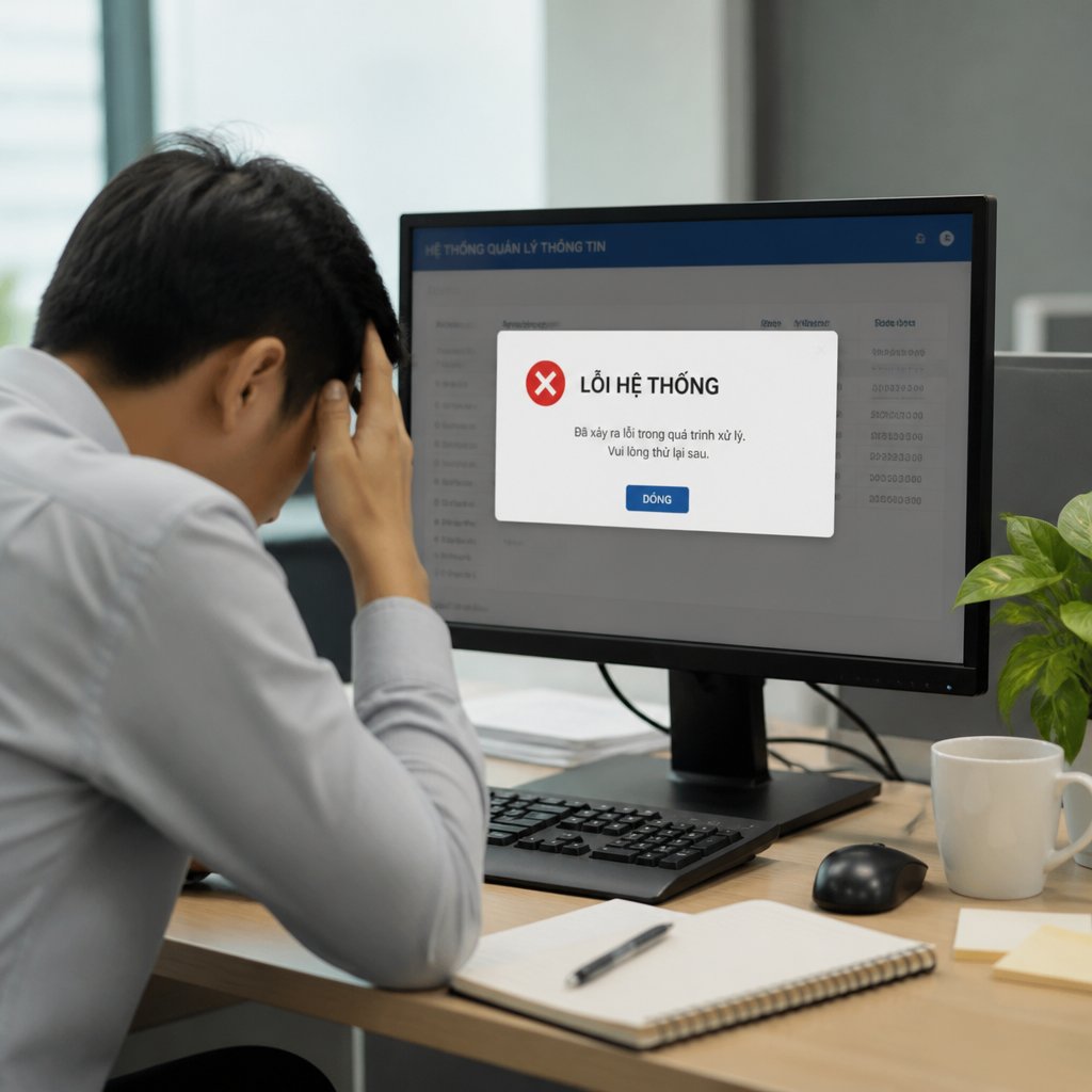 Hệ thống quản lý thông tin những vấn đề thường gặp và cách khắc phục