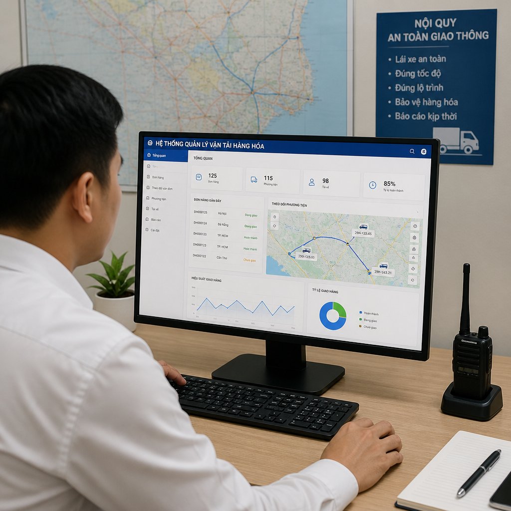 Hệ thống quản lý vận tải hàng hóa và những điều doanh nghiệp cần biết