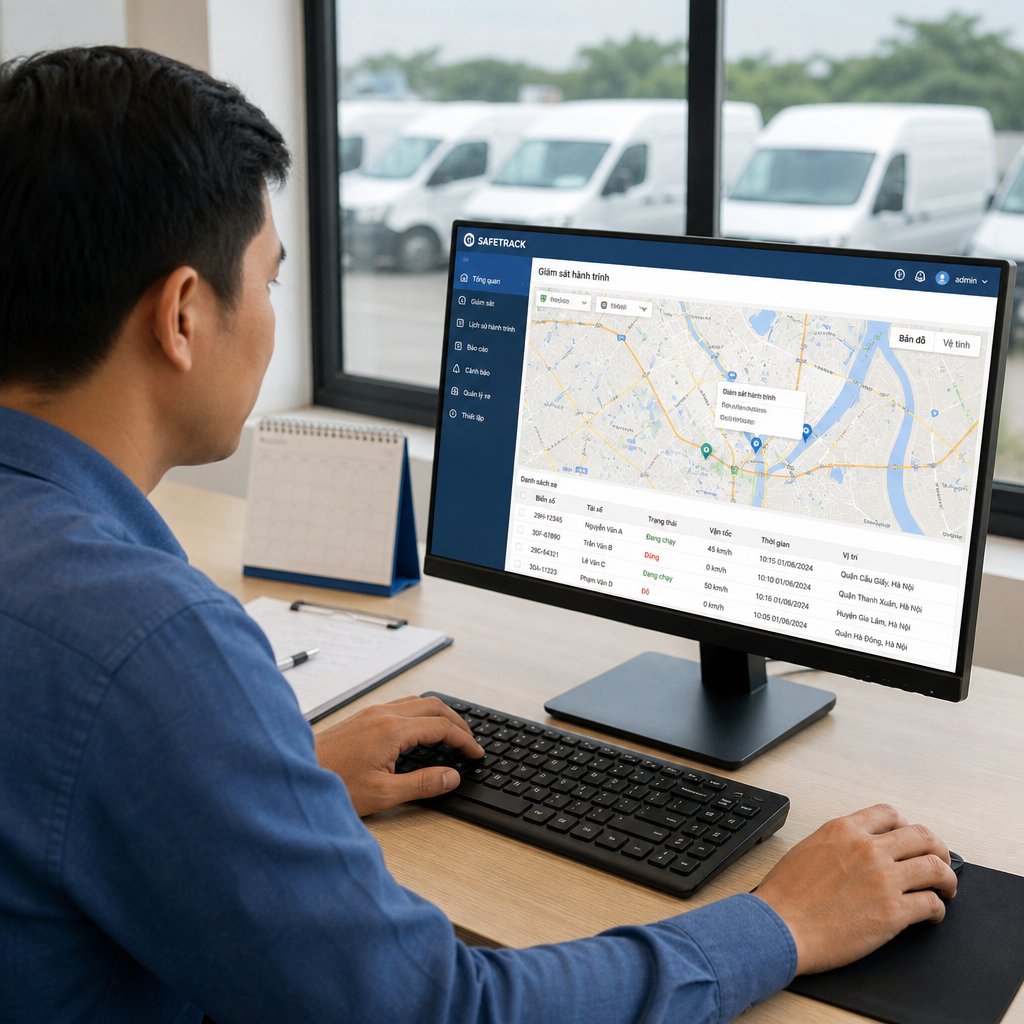 Hướng dẫn hệ thống quản lý xe hiệu quả cho doanh nghiệp