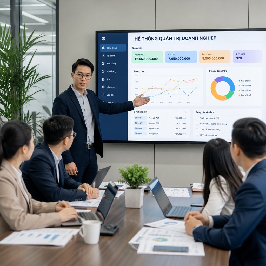 Hệ thống quản trị doanh nghiệp cách lựa chọn giải pháp phù hợp