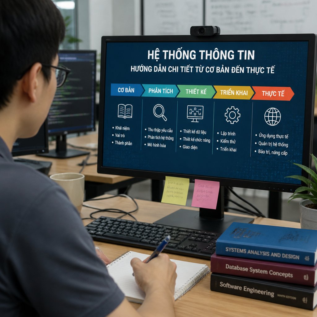 Hệ thống thông tin là hướng dẫn chi tiết từ cơ bản đến thực tế