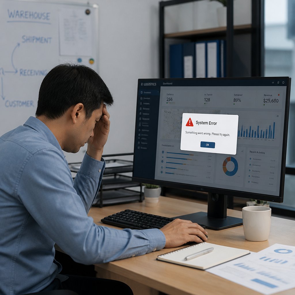 Hệ thống thông tin quản lý logistics những vấn đề thường gặp và cách khắc phục