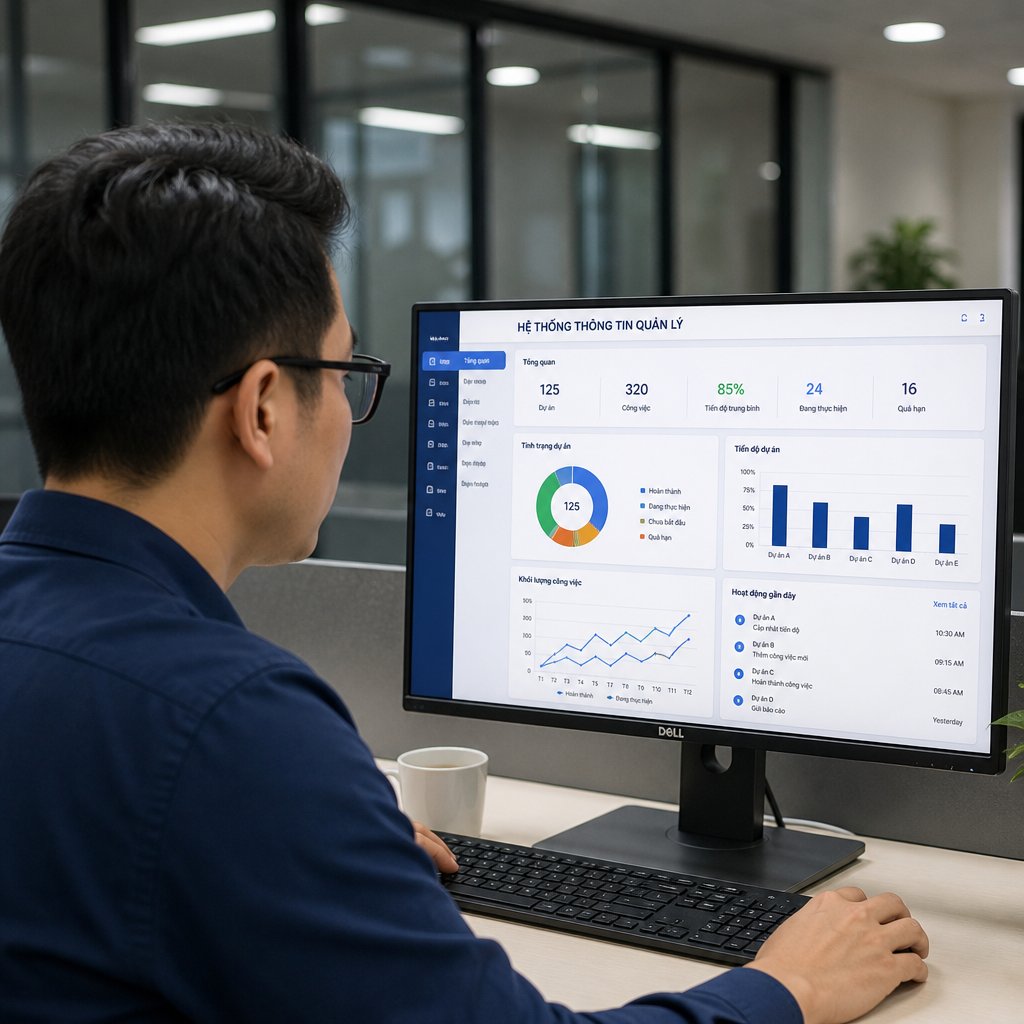 Hệ thông tin quản lý giải pháp tối ưu quy trình vận hành