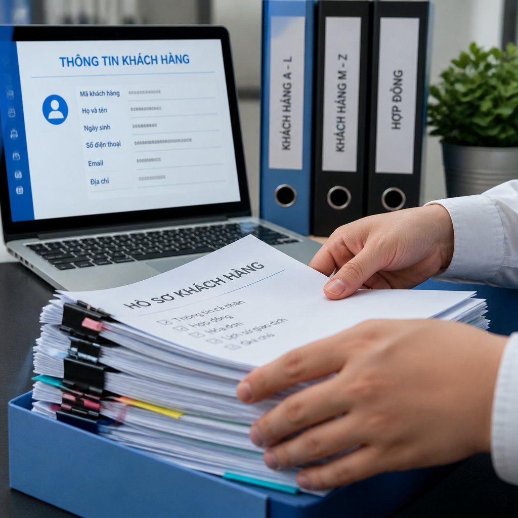 Lưu trữ thông tin khách hàng quy trình thực hiện và lưu ý quan trọng