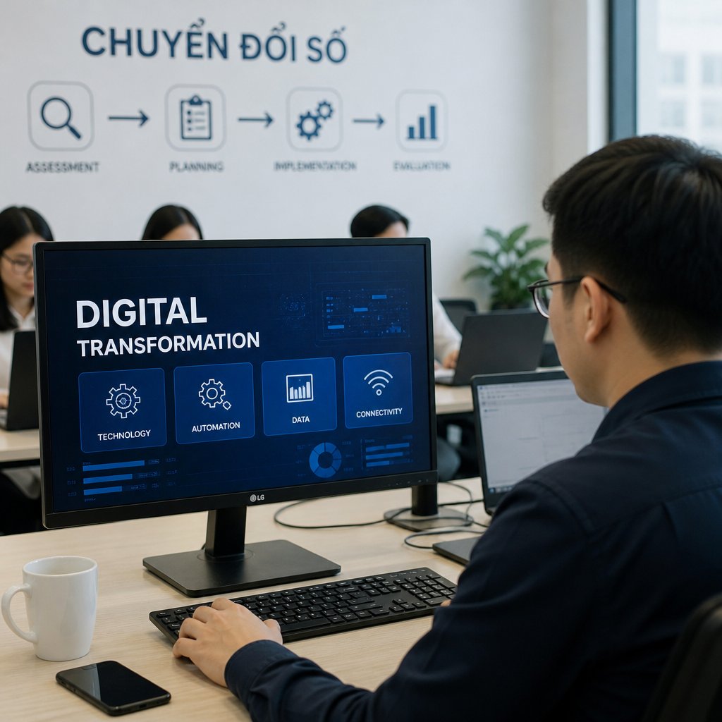 Nền chuyển đổi số hướng dẫn chi tiết từ cơ bản đến thực tế