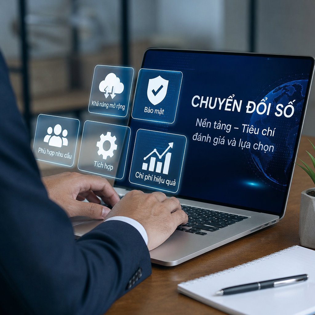 Nền tảng chuyển đổi số tiêu chí đánh giá và lựa chọn