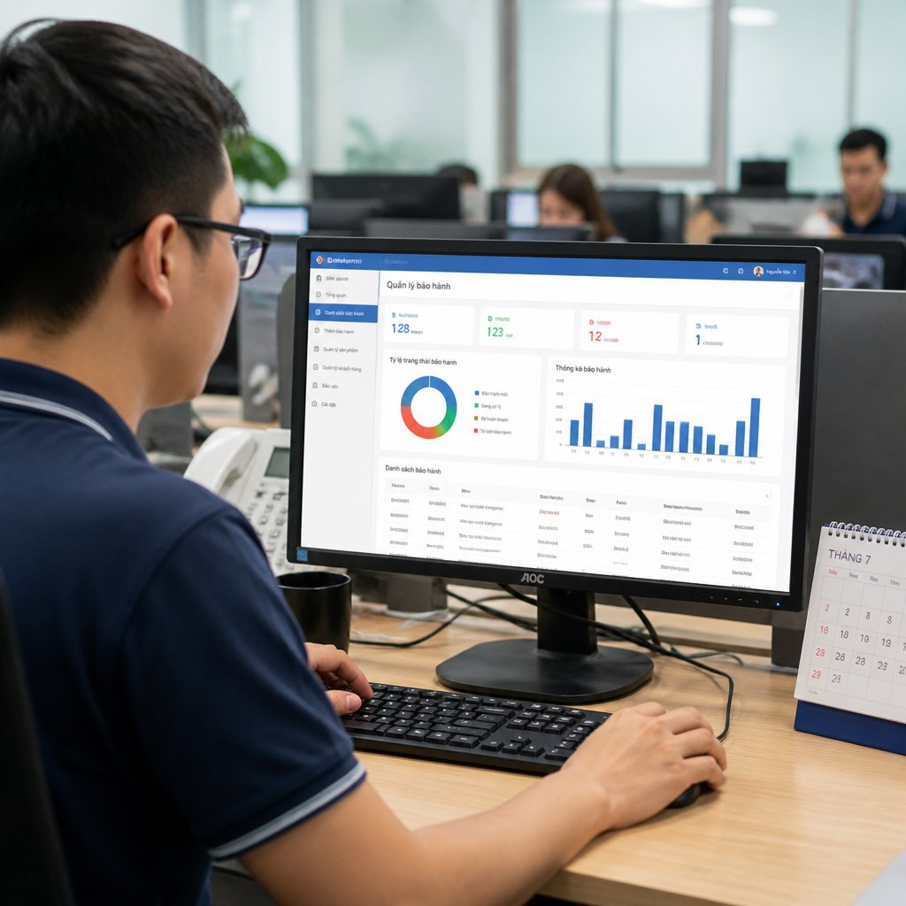 Phần mềm quản lý bảo hành xu hướng và giải pháp cho doanh nghiệp
