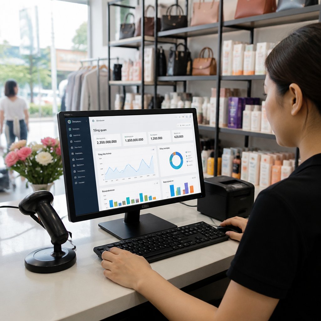 Phần mềm quản lý cửa hàng giải pháp giúp tiết kiệm thời gian và chi phí