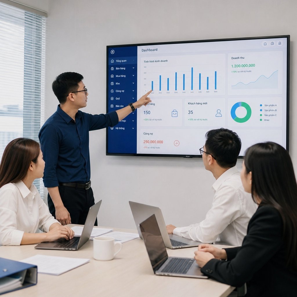 Hướng dẫn phần mềm quản lý doanh nghiệp vừa và nhỏ hiệu quả cho doanh nghiệp