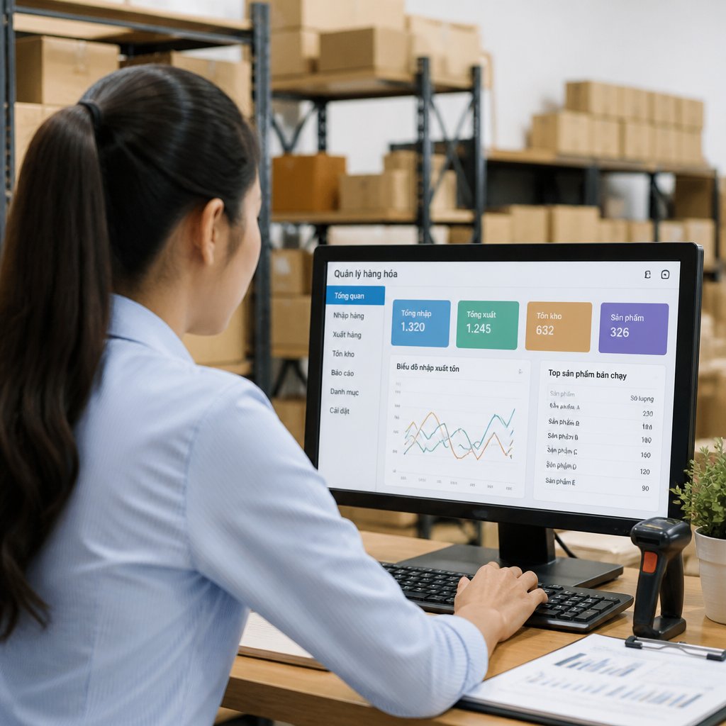 Phần mềm quản lý hàng hóa giải pháp giúp tiết kiệm thời gian và chi phí