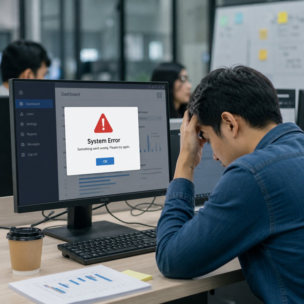 Phần mềm quản lý hệ thống những vấn đề thường gặp và cách khắc phục