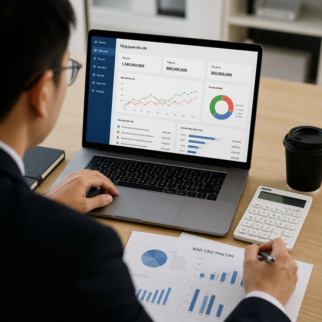 Phần mềm quản lý thu chi doanh nghiệp cách lựa chọn giải pháp phù hợp