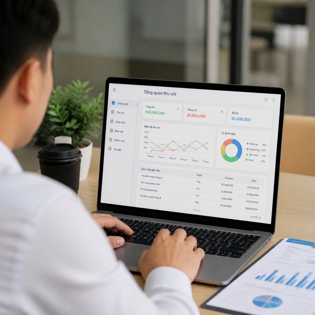 Phần mềm quản lý thu chi miễn phí xu hướng và giải pháp cho doanh nghiệp