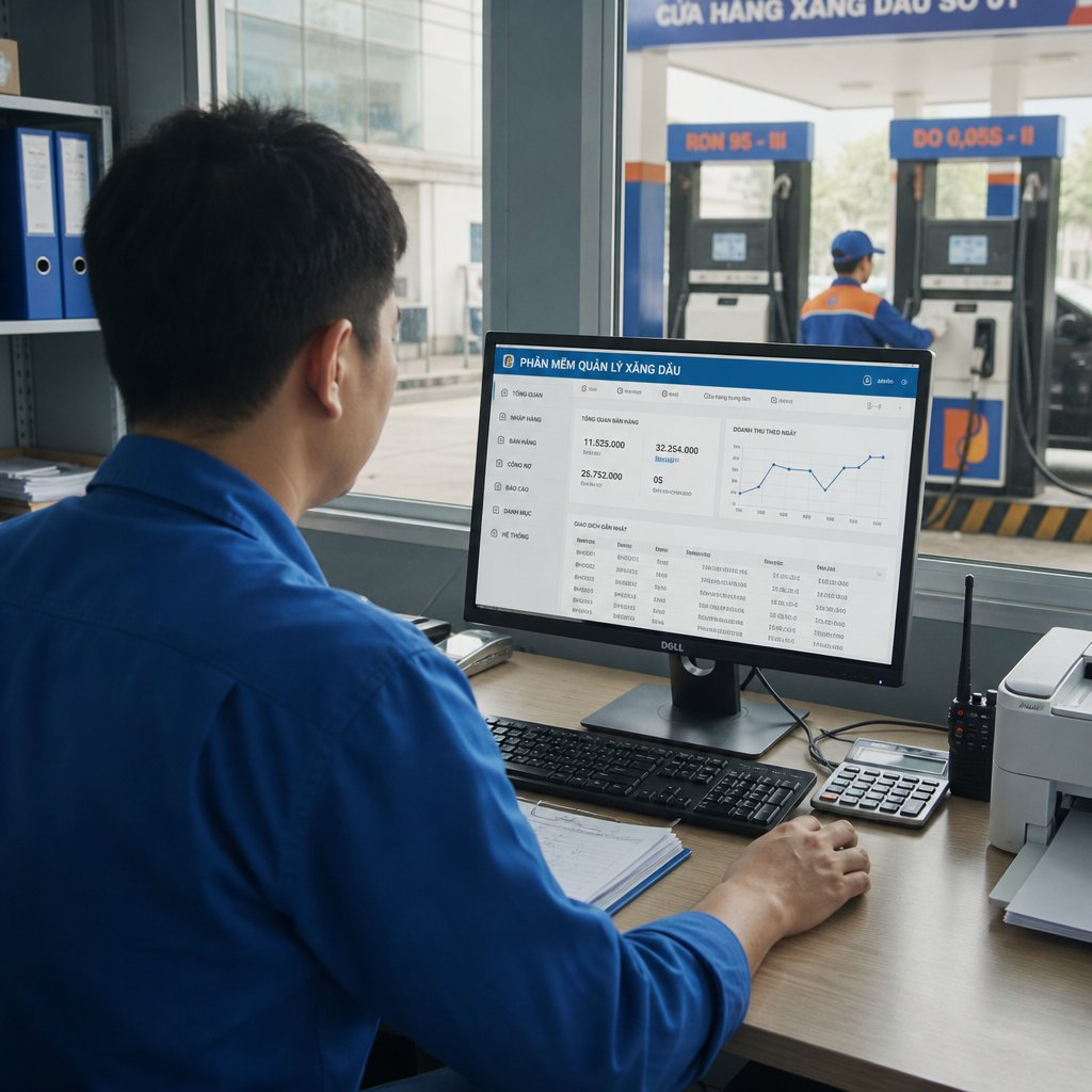 Phần mềm quản lý xăng dầu và những điều doanh nghiệp cần biết