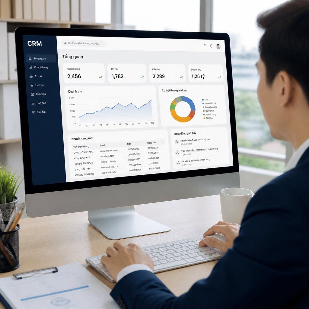 Phần mềm quản trị khách hàng cách nâng cao hiệu quả quản lý