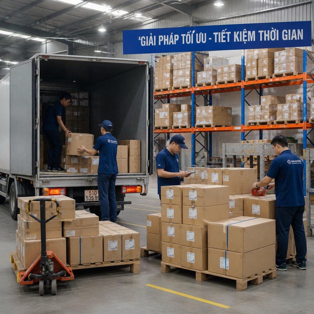 Phân phối hàng giải pháp giúp tiết kiệm thời gian và chi phí