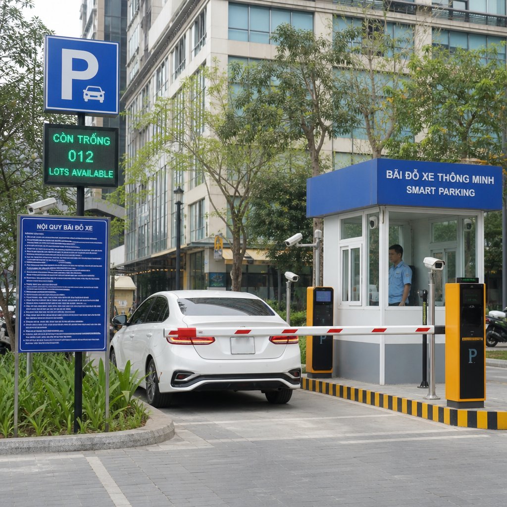Quản lý bãi xe thông minh và những điều doanh nghiệp cần biết