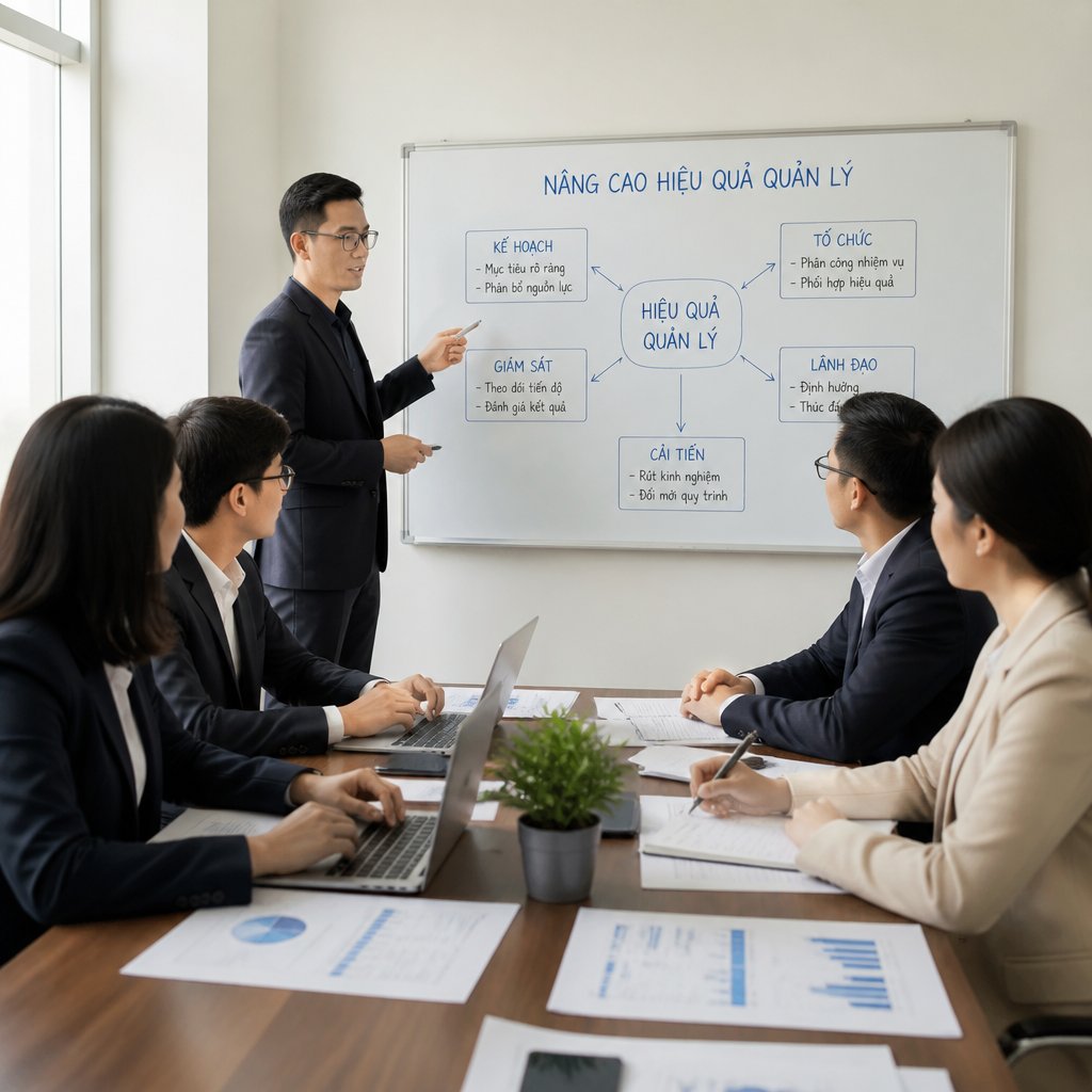 Quản lý của cách nâng cao hiệu quả quản lý