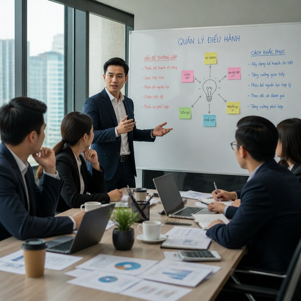 Quản lý điều hành những vấn đề thường gặp và cách khắc phục