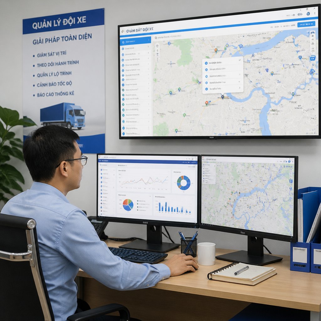 Quản lý đội xe cách lựa chọn giải pháp phù hợp