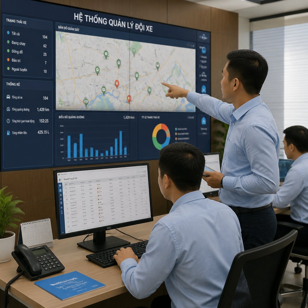 Quản lý đội xe cách lựa chọn giải pháp phù hợp