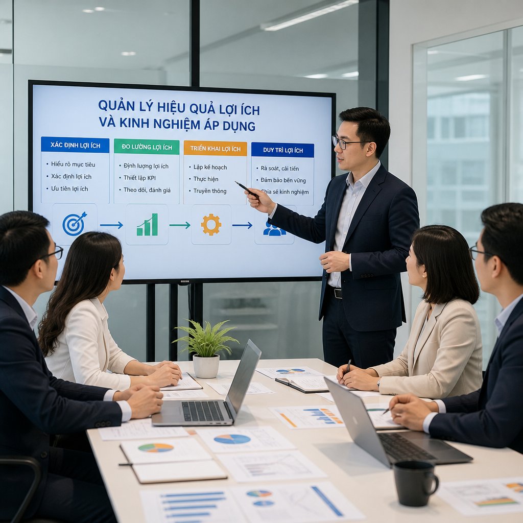 Quản lý hiệu quả lợi ích và kinh nghiệm áp dụng