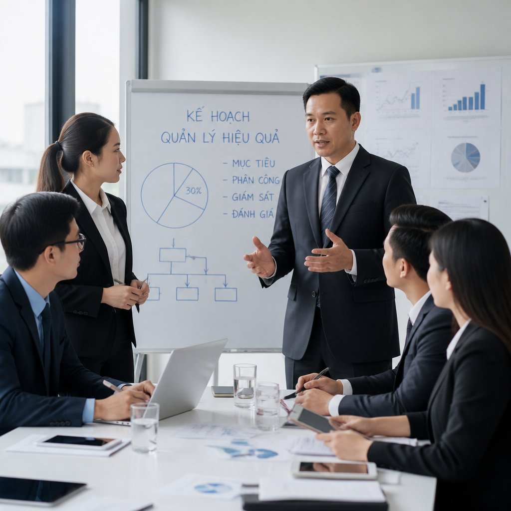 Quản lý hoạt động cách nâng cao hiệu quả quản lý