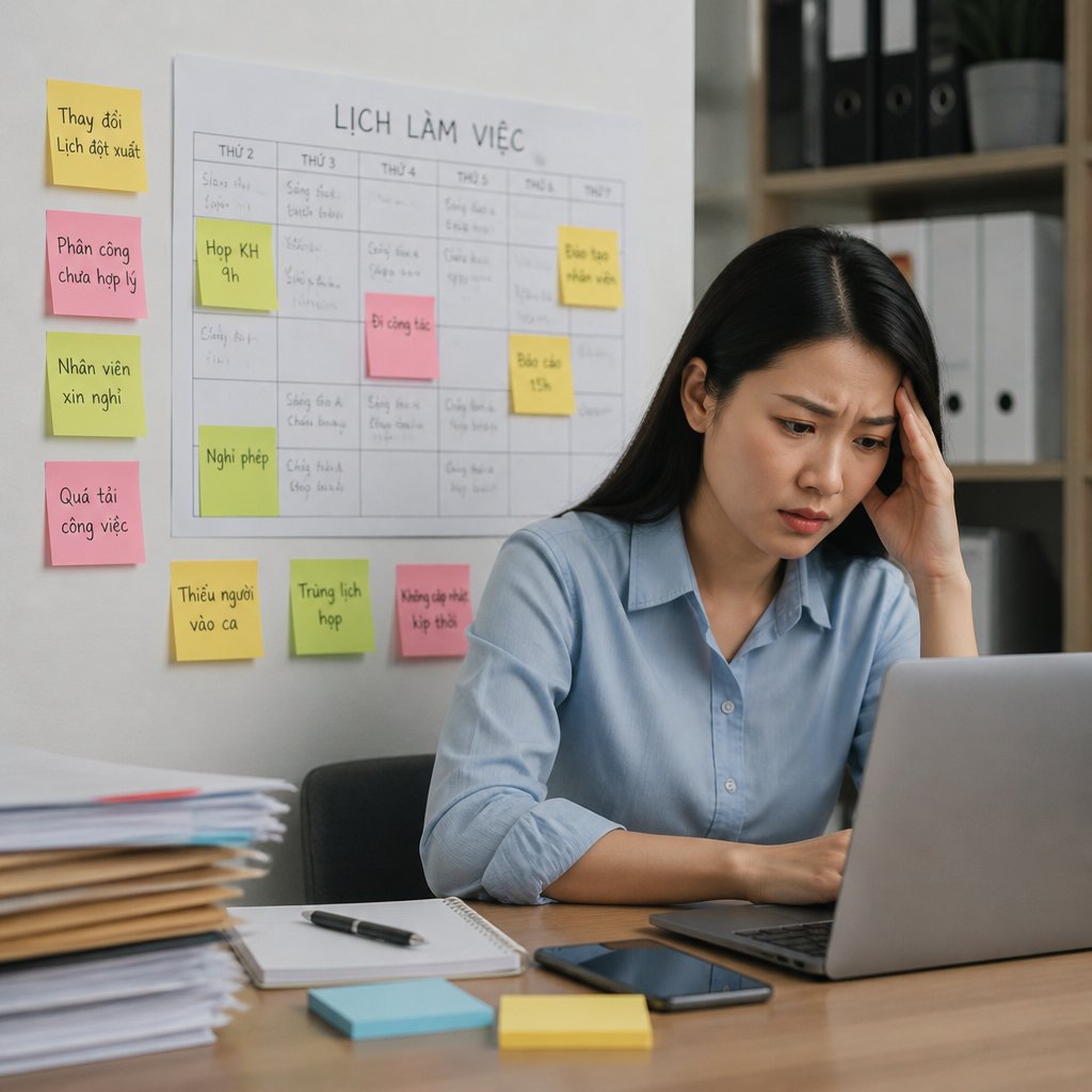 Quản lý lịch làm việc những vấn đề thường gặp và cách khắc phục