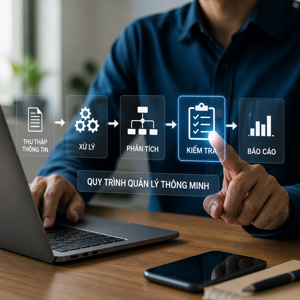 Quản lý thông minh quy trình thực hiện và lưu ý quan trọng