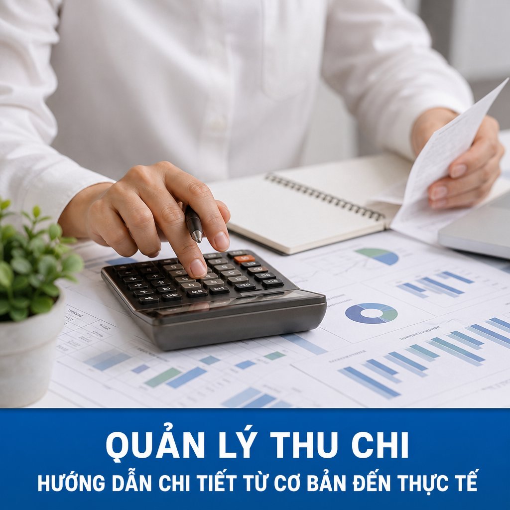 Quản lý thu chi hướng dẫn chi tiết từ cơ bản đến thực tế