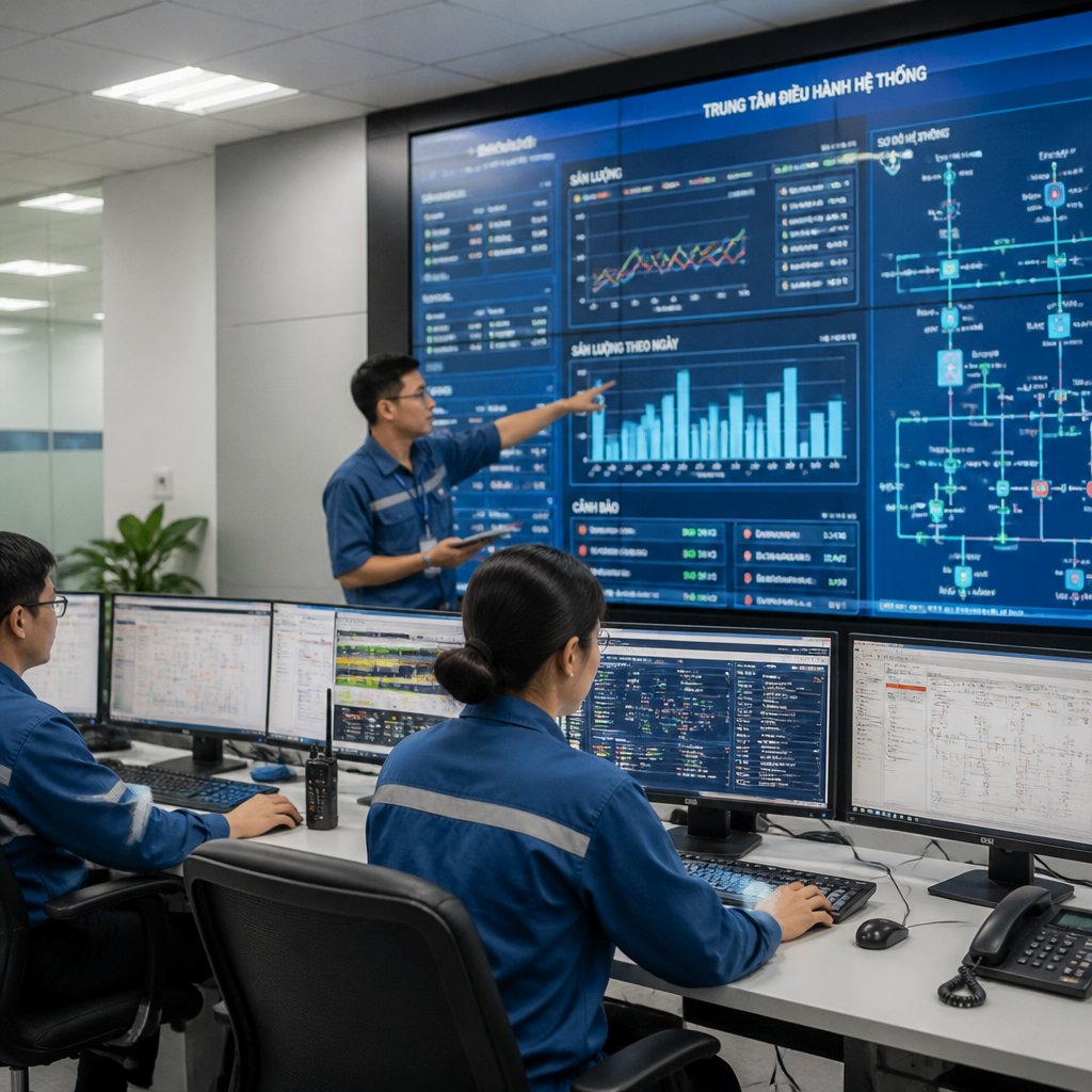 Quản lý và điều hành cách ứng dụng công nghệ vào vận hành