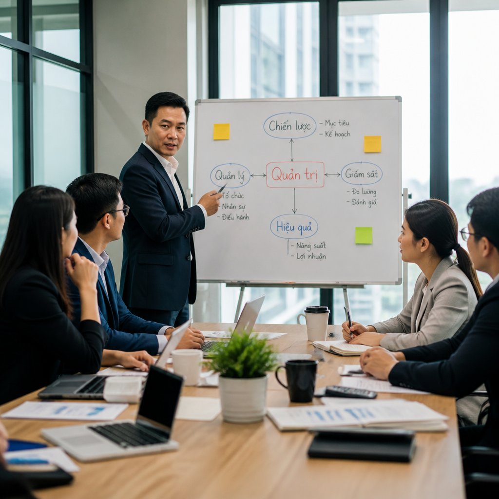 Quản lý và quản trị và những điều doanh nghiệp cần biết