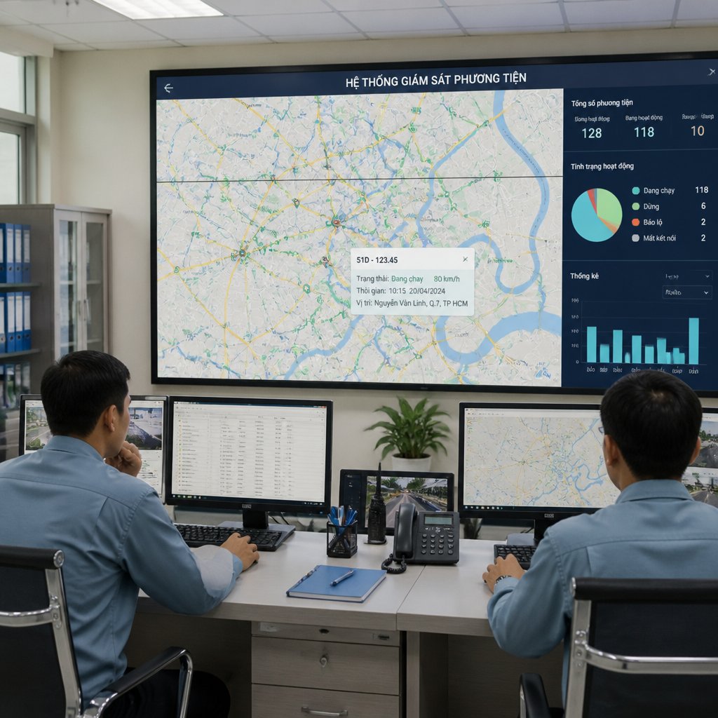 Quản lý xe tải cách nâng cao hiệu quả quản lý