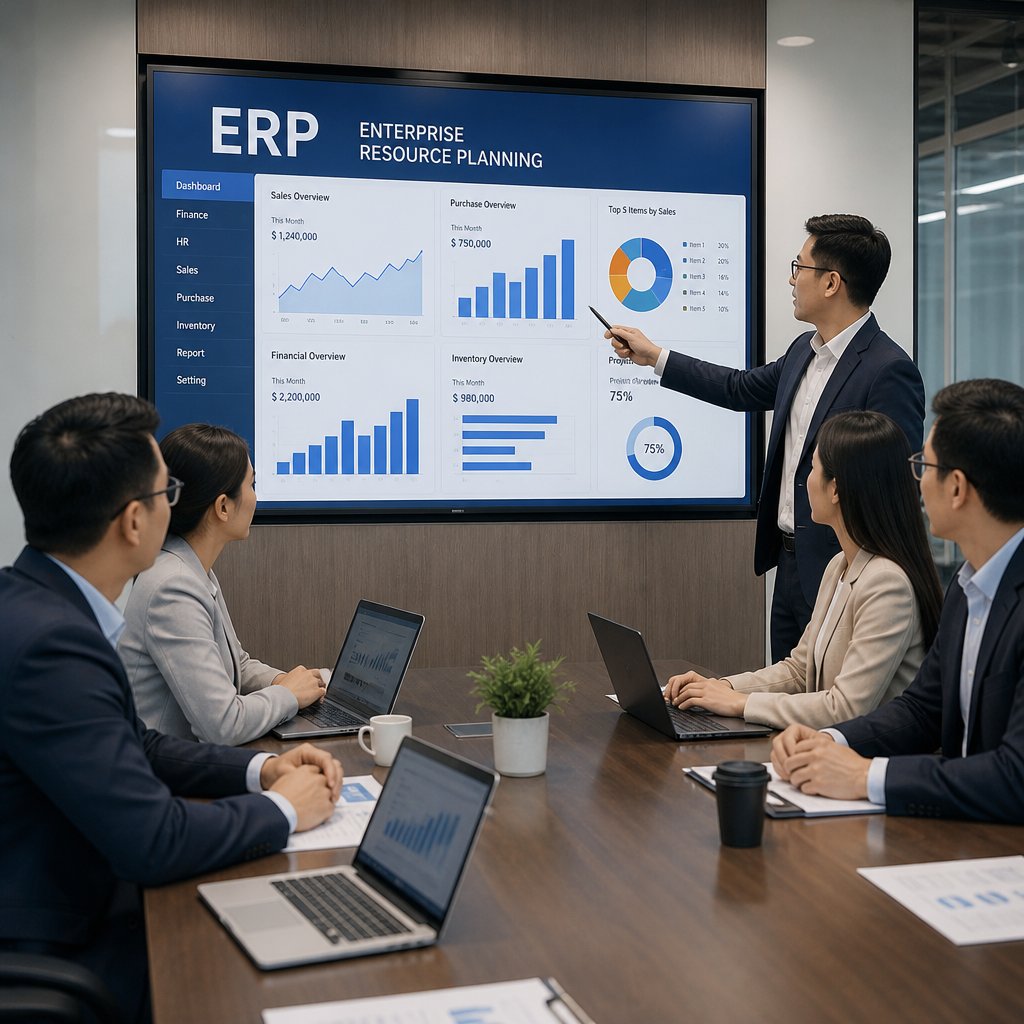 Triển khai hệ thống erp cách nâng cao hiệu quả quản lý